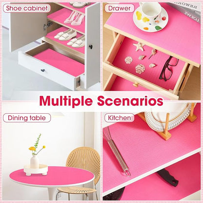 Drawer and Shelf Liner, Non-Slip Kitchen Cabinet Liners Non-Adhesive Thick - Image 9