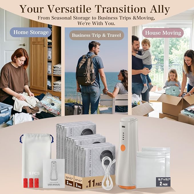 QcoQce Vacuum Storage Bags - Image 8