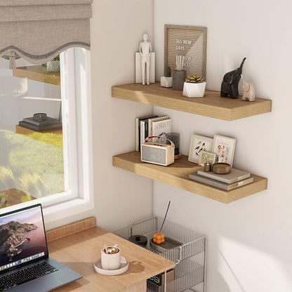 30 Inch Floating Shelves, 12 Inch Deep Floating Shelves - Image 2