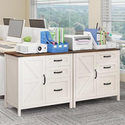 3 Drawers Farmhouse File Cabinet - Image 8