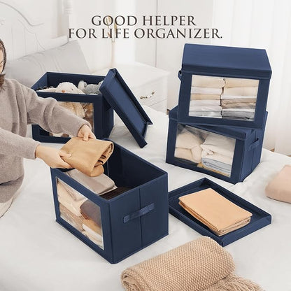 Homsorout Stackable Storage Bins - Image 3