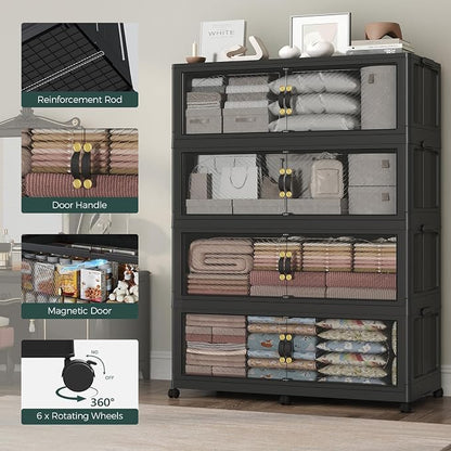 960QT Extra Large Stackable Storage Bins - Image 5