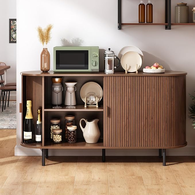 55" Sideboard Buffet Cabinet - Image 5