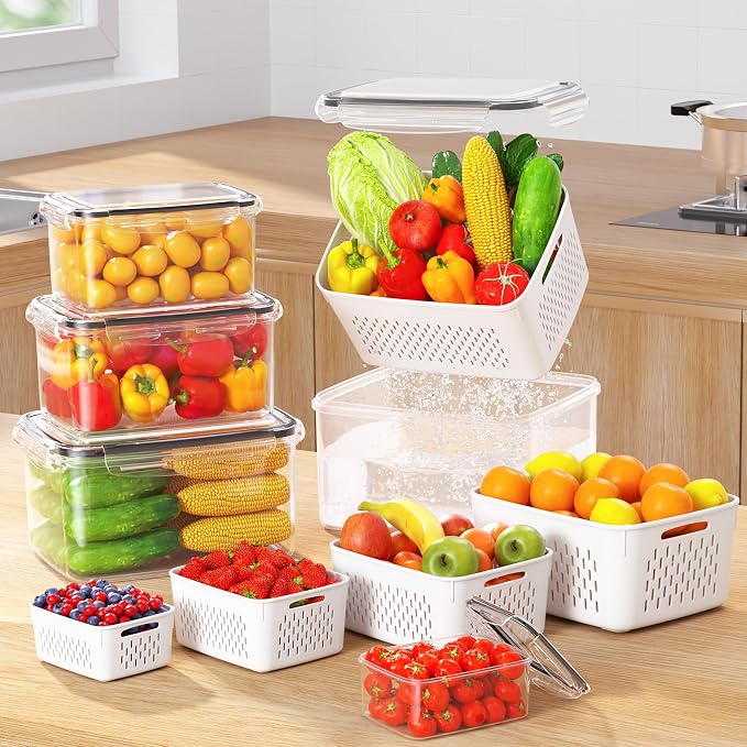 8-Pack Fruit Storage Containers - Image 7