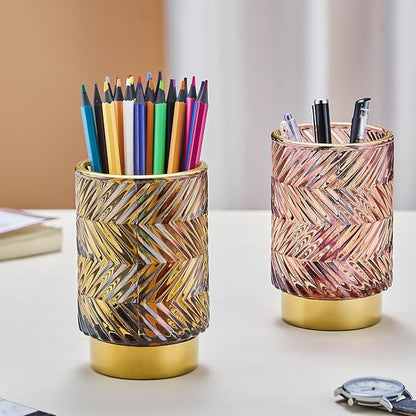 Makeup Brush Holder Organizer, Toothbrush Holders, Desk Pen Pencil Holder - Image 9