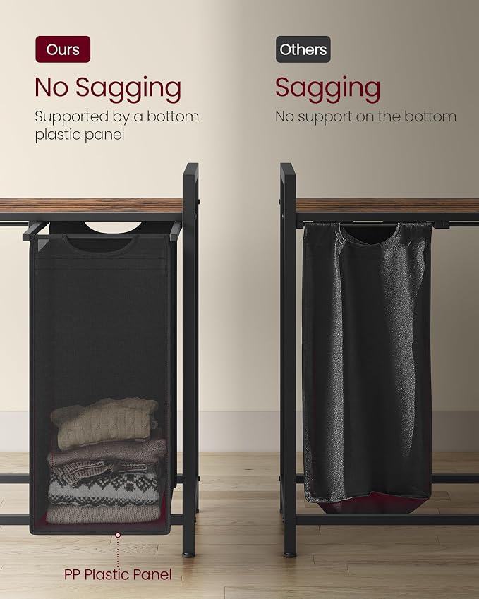 VASAGLE Laundry Hamper, Laundry Basket, Laundry Sorter - Image 4
