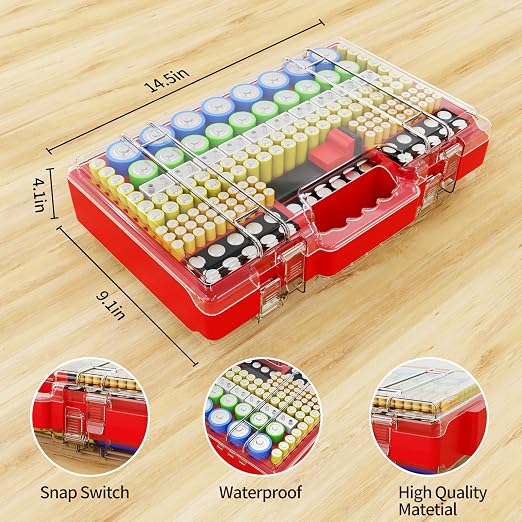 Battery Organizer Storage Holder Box Case - Image 6