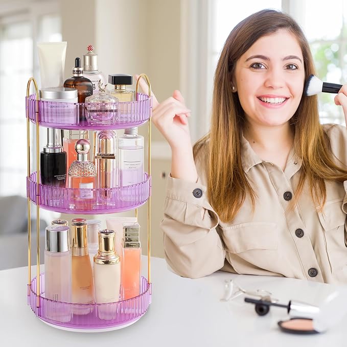 Aveniee Rotating Makeup Organizer - Image 7