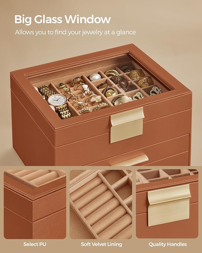SONGMICS Jewelry Box Organizer - Image 4