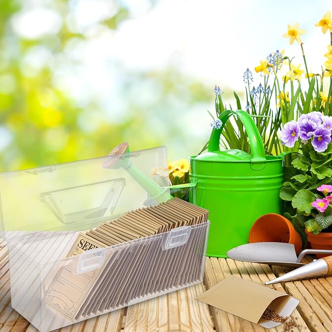 Plastic Clear Seed Storage Organizer Box - Image 5
