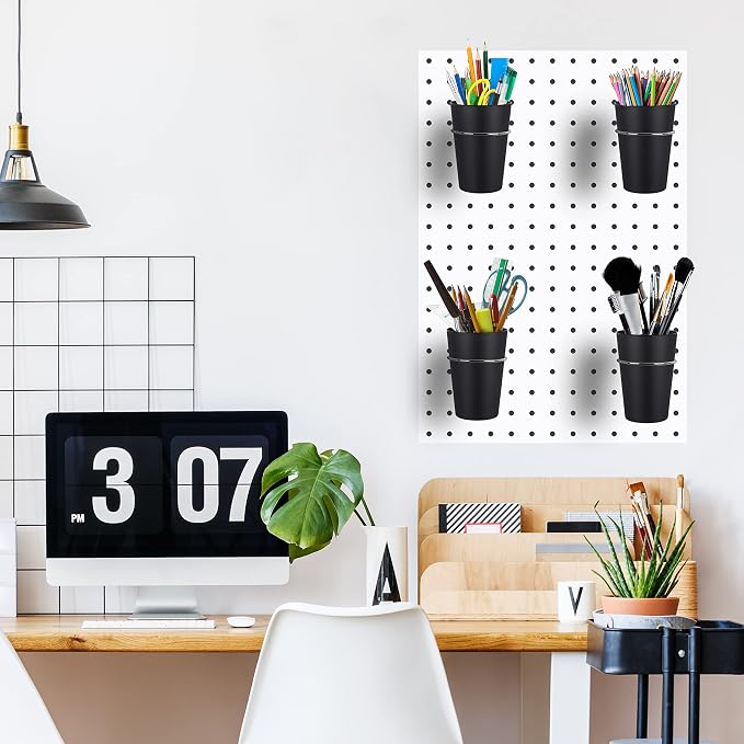 Kuhome 6 Set Ring Style Pegboard Hooks - Image 5