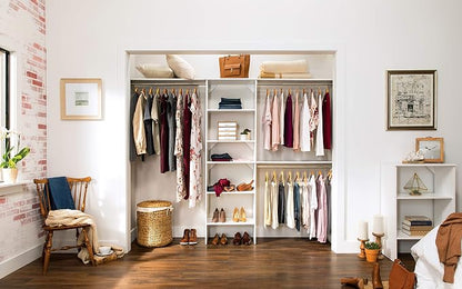 ClosetMaid SuiteSymphony Wood Closet Organizer System, 25-Inch Starter Kit - Image 9