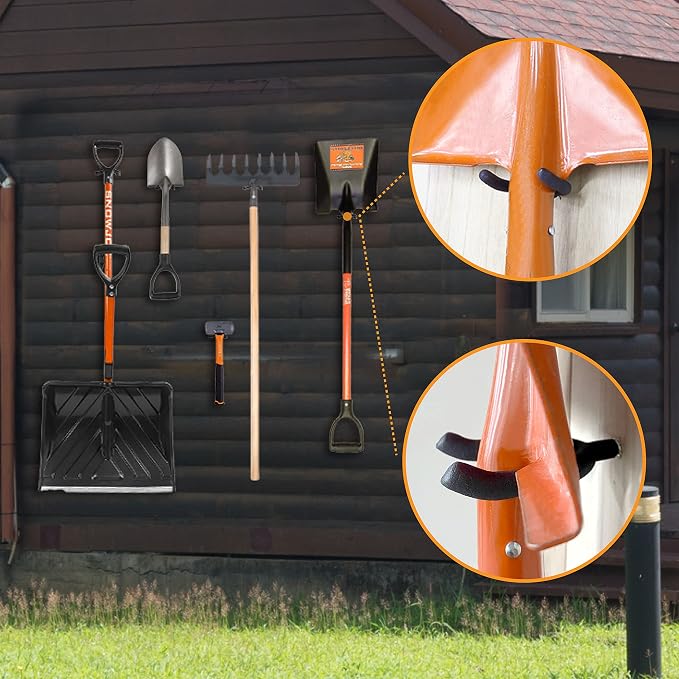 HUHOLE 16 Pack Screw in U Hooks Wall Organizers | Utility Hangers - Image 4