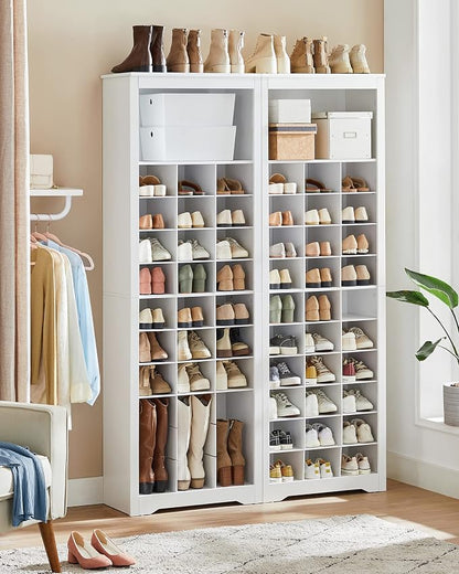 VASAGLE Shoe Storage Cabinet, 10 Tier Shoe Rack Organizer, Holds Up to 30 Pairs - Image 4