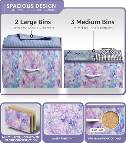 Sorbus Kids Dresser with 5 Drawers - Image 5