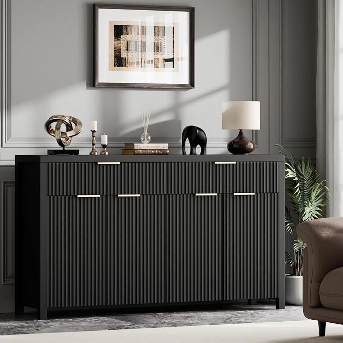Lulive 55" Sideboard Buffet Cabinet by Lulive