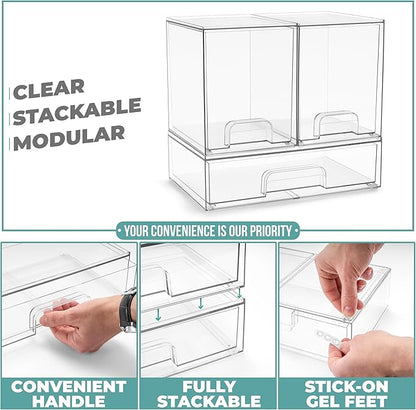 Sorbus Acrylic Storage Containers - Image 5