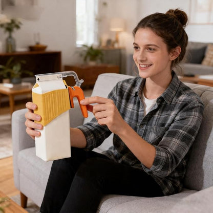 Leak-Proof Reusable Milk Carton Clip - Image 4