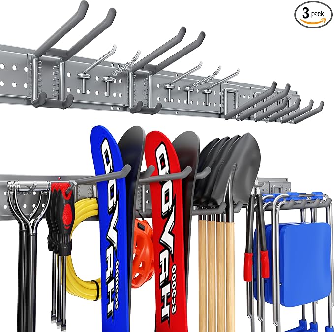 Garage Tool Organizer Wall Mount 48 inches by ZICANYCO