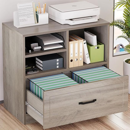 LVB Lateral Wood File Cabinet by LVB