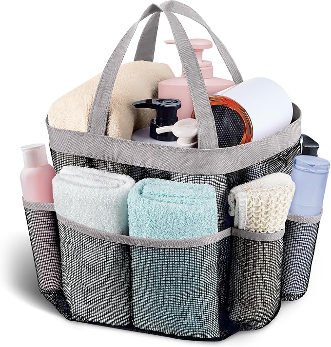 Mesh Shower Caddy Portable by Attmu
