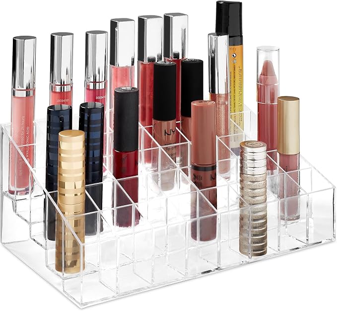 Casafield 40 Slot Acrylic Lipstick & Makeup Organizer - Image 2