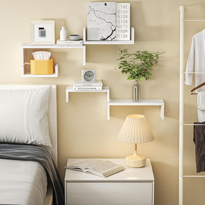 SRIWATANA White Floating Shelves - Image 3