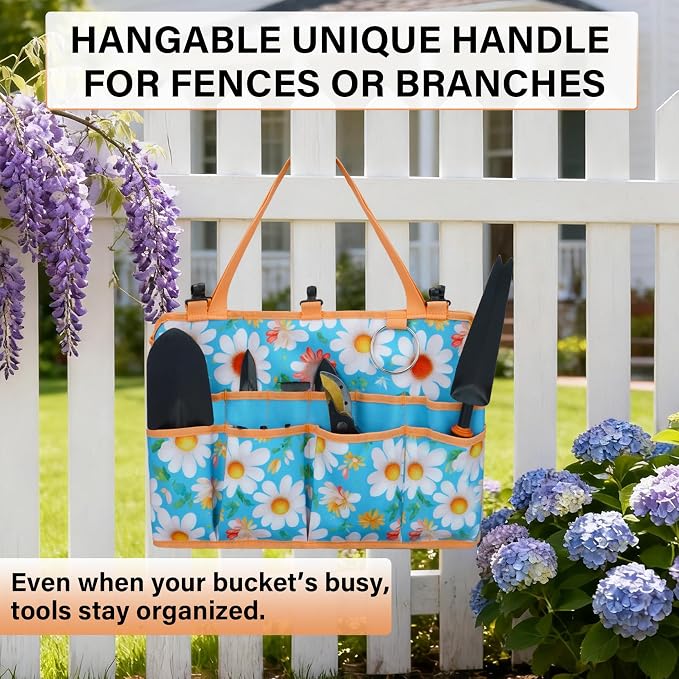 KUNN 5 Gallon Bucket Organizer 18-Pocket Tool Bag - Image 6