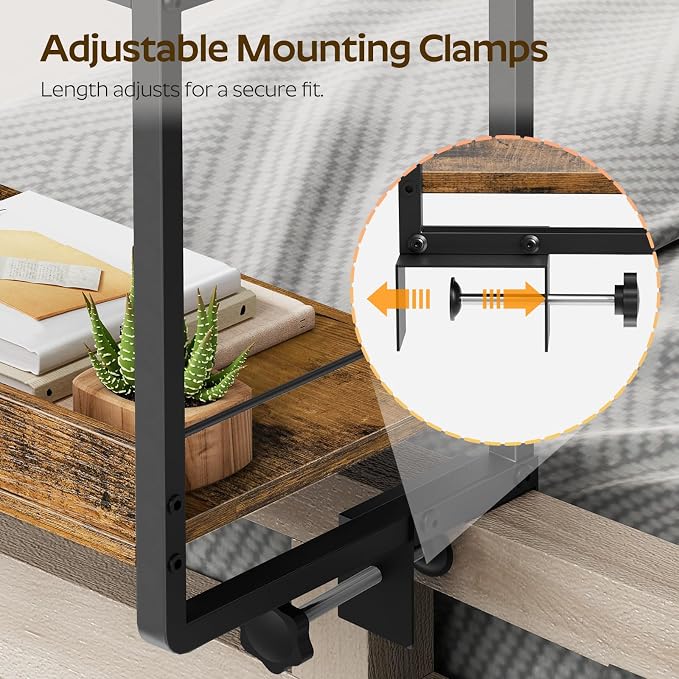 YATINEY Bedside Shelf, Bunk Bed Shelf - Image 6