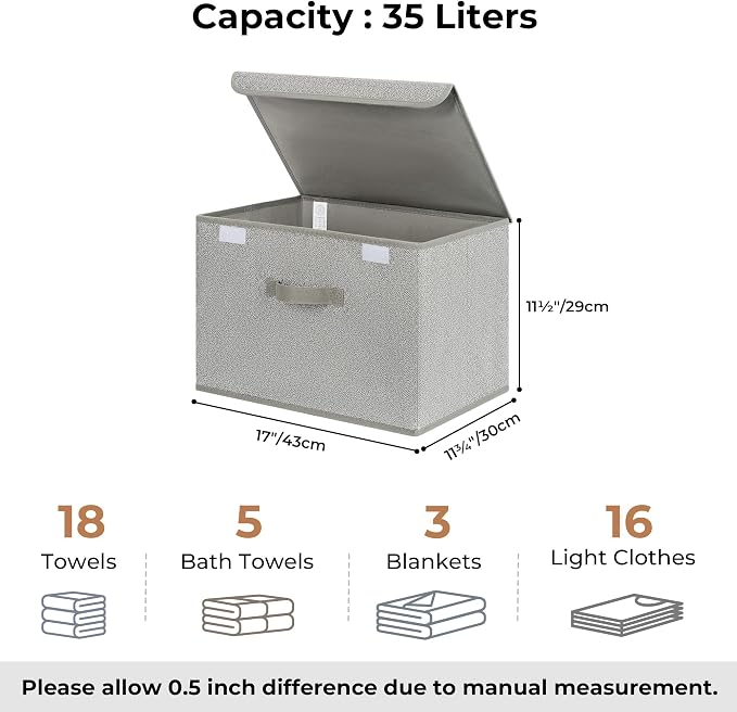 GRANNY SAYS Closet Storage Bins, Storage Boxes - Image 6