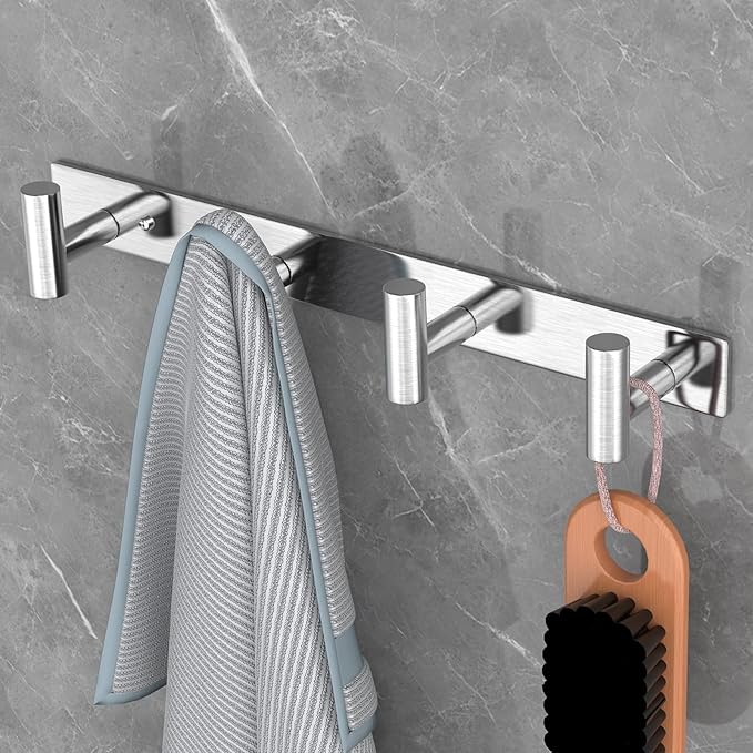 VAEHOLD 1PACK Hat and Coat Wall Mount Rack - Image 2