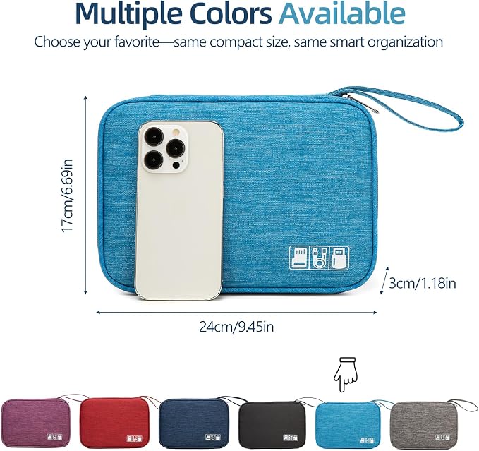 Cord Organizer Travel Case, Cable Organizer Bag - Image 4