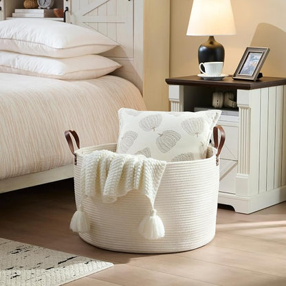 Luxury Little Extra Large Nursery Storage Basket, Laundry Basket - Image 8