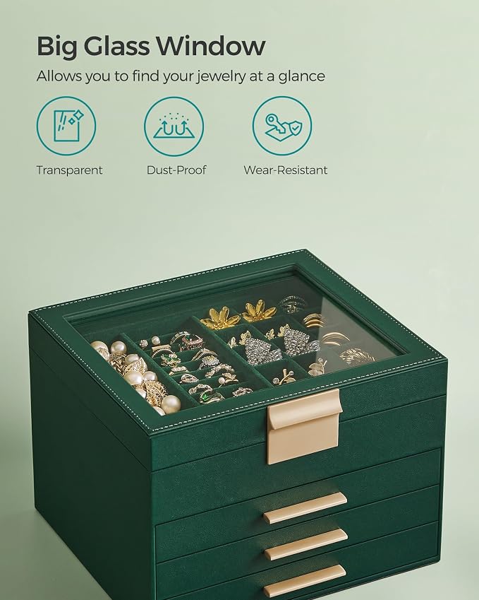 SONGMICS Jewelry Box Organizer - Image 4