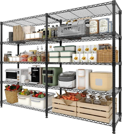 Garvee 5-Tier Storage Shelves 70" H Metal Garage Shelving Unit by Garvee