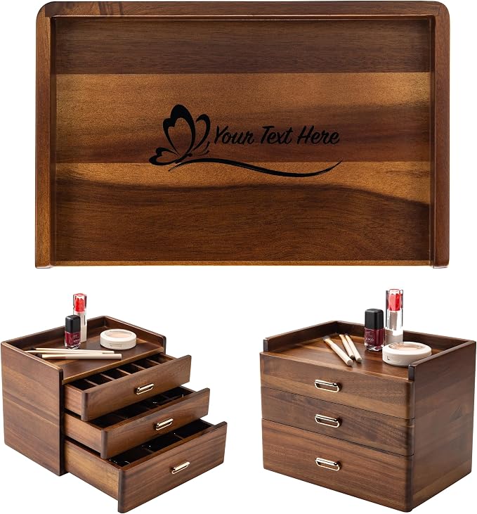 Shanik Personalized Wooden Jewelry Box by WORLDOFSHANIK
