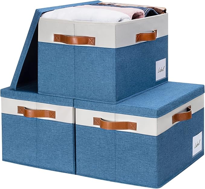 GhvyenntteS Fabric Storage Bins by GhvyenntteS