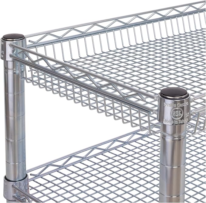 Seville Classics UltraDurable NSF Commercial Heavy Duty Metal Rolling Utility - Image 5