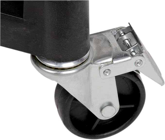 MaxWorks 80774 3-Shelf Utility Plastic Cart - Image 4