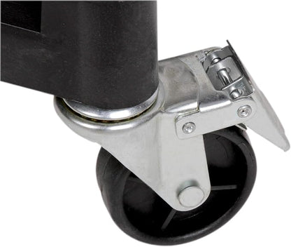 MaxWorks 80774 3-Shelf Utility Plastic Cart - Image 4
