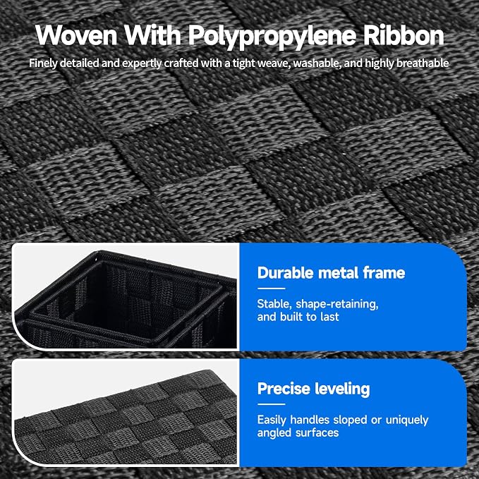 Posprica Woven Storage Basket Small Baskets - Image 3