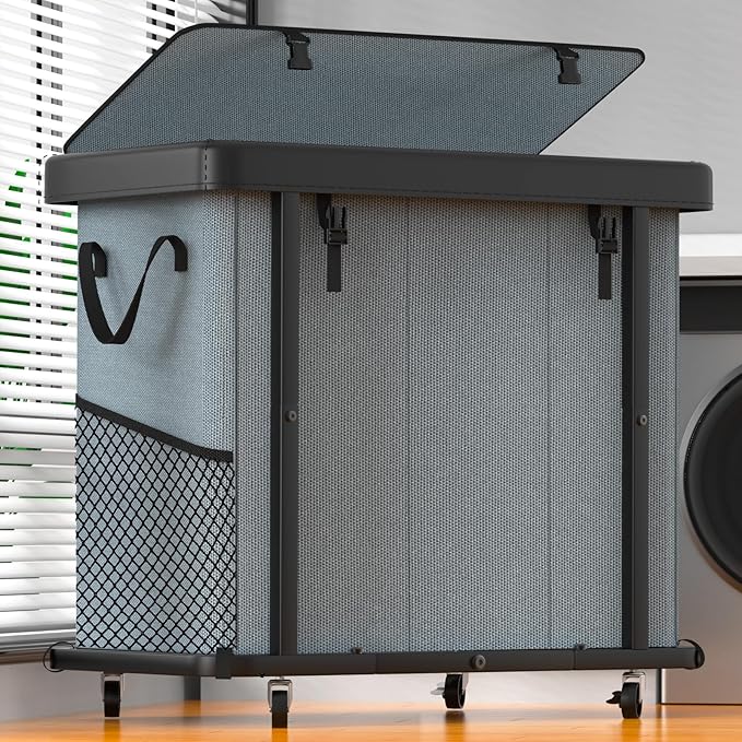 230L Large Fashion Laundry Basket by Unlockyourhomestoragelife