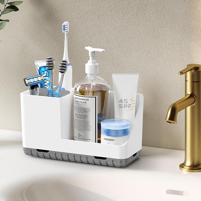 Toothbrush Holders for Bathrooms, Kids Electric Toothbrush and Toothpaste Holder - Image 2