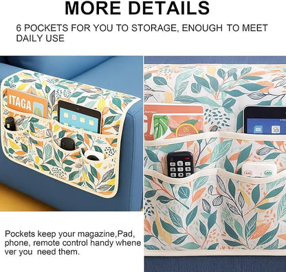 Sofa Armrest Organizer Non-Slip Remote Control Holders - Image 2