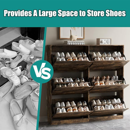 Xixini Shoe Storage Cabinet for Entryway - Image 5