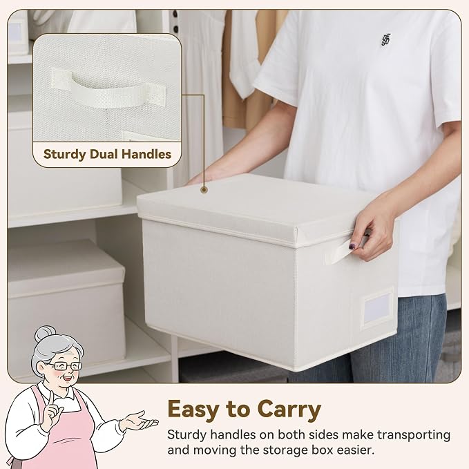 GRANNY SAYS Fabric Storage Bins - Image 4