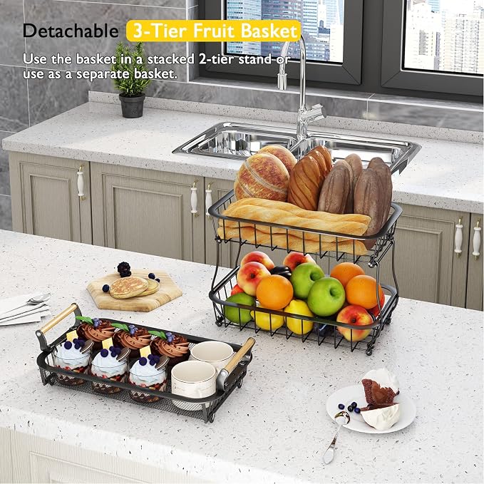 ANTOPY 3 Tier Fruit Basket - Image 3