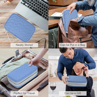 FYY Electronic Organizer, Large Travel Cable Organizer Bag Pouch Electronic - Image 7