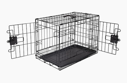 Amazon Basics Durable, Foldable Metal Wire Dog Crate by AmazonBasics