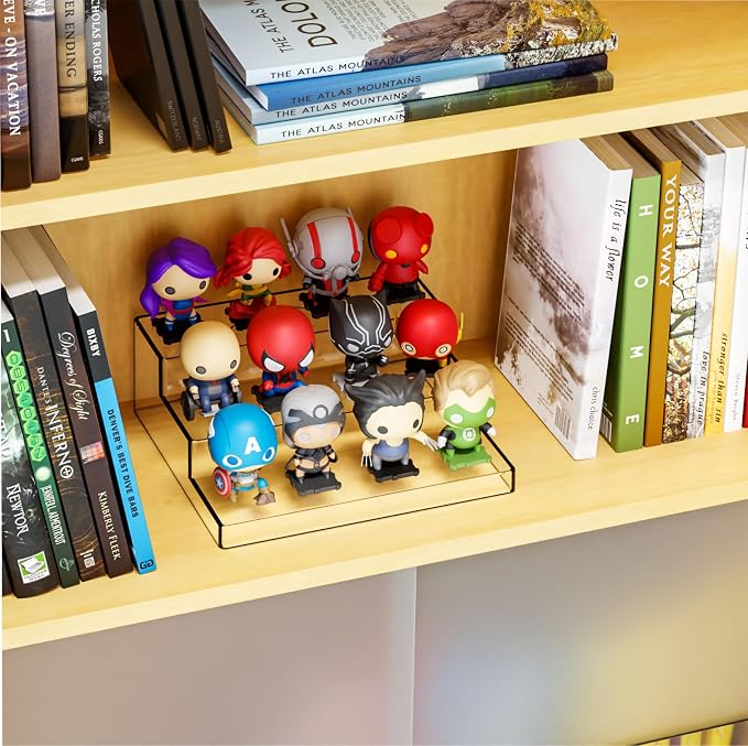 Yieach 3 Tiered Acrylic Display Stands - Image 7